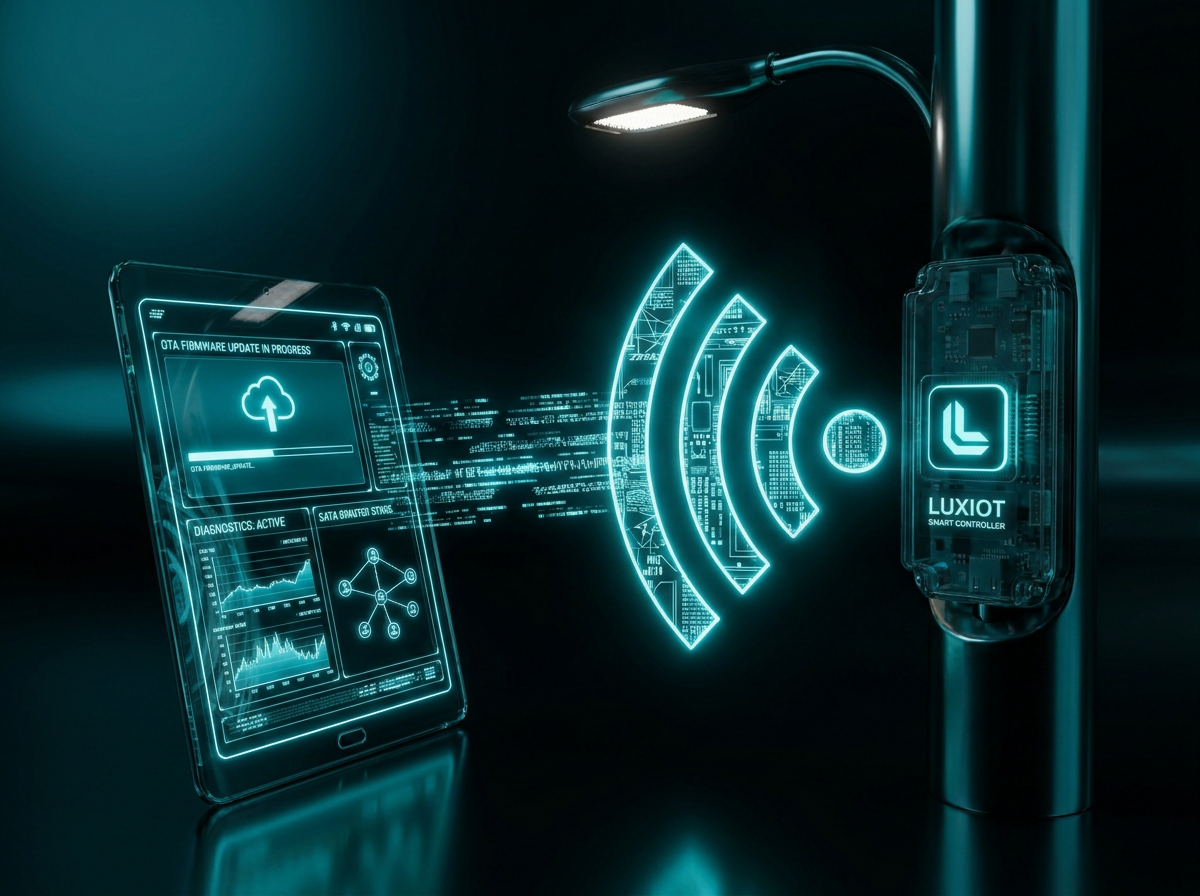 Conectividad Wi-Fi OTA Luxiot